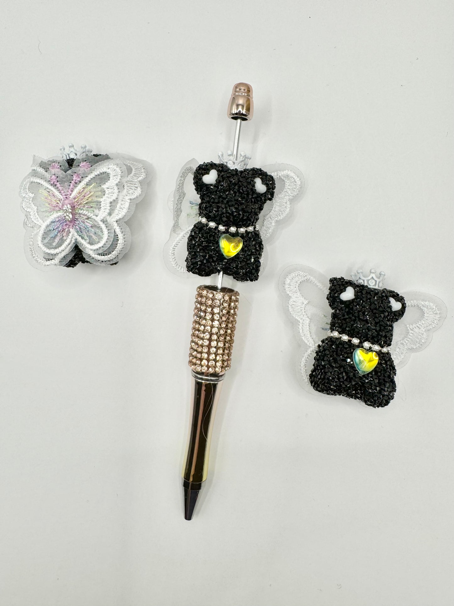 Black Sugar Bear Bead