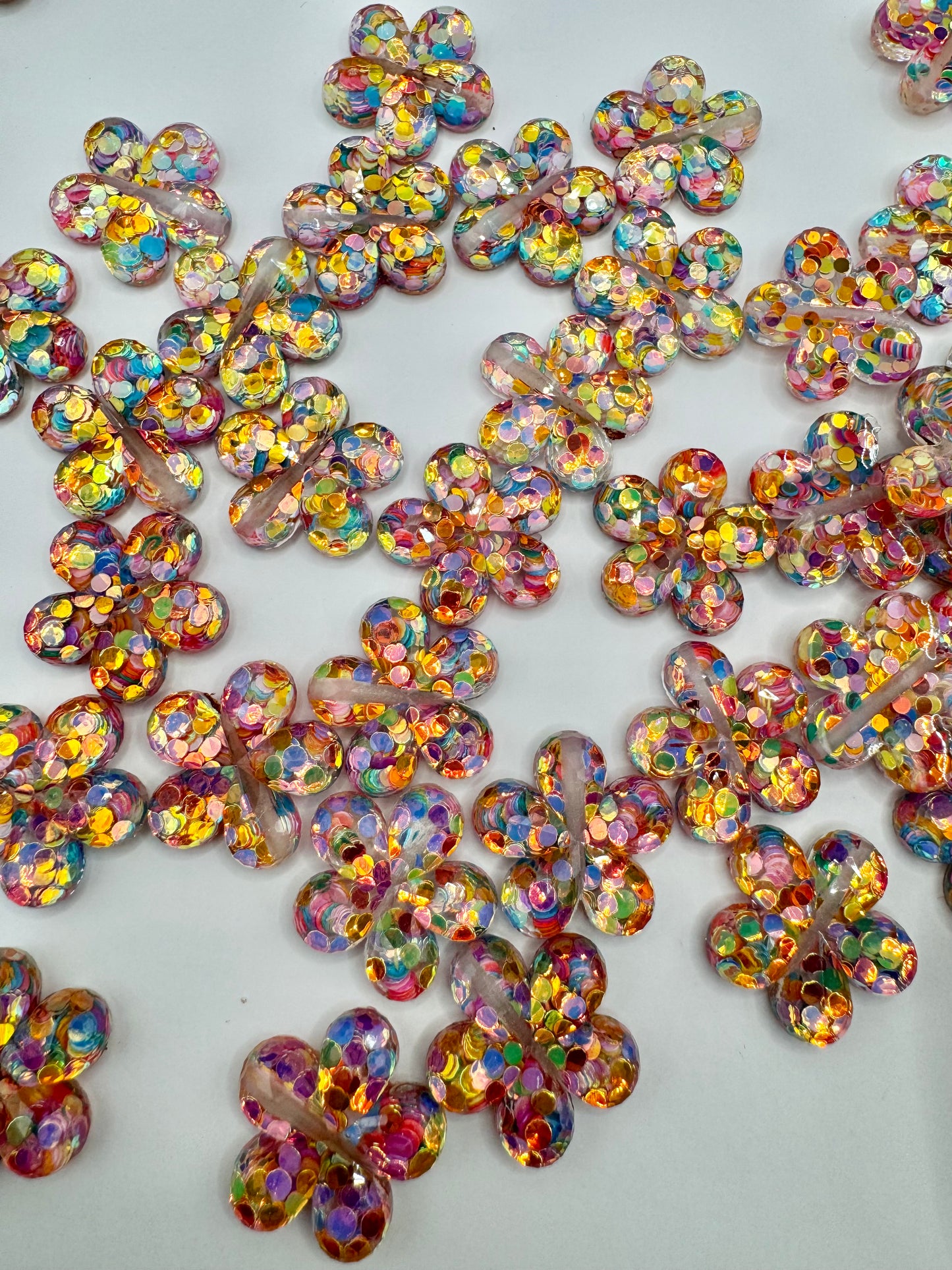Confetti Flower Bead