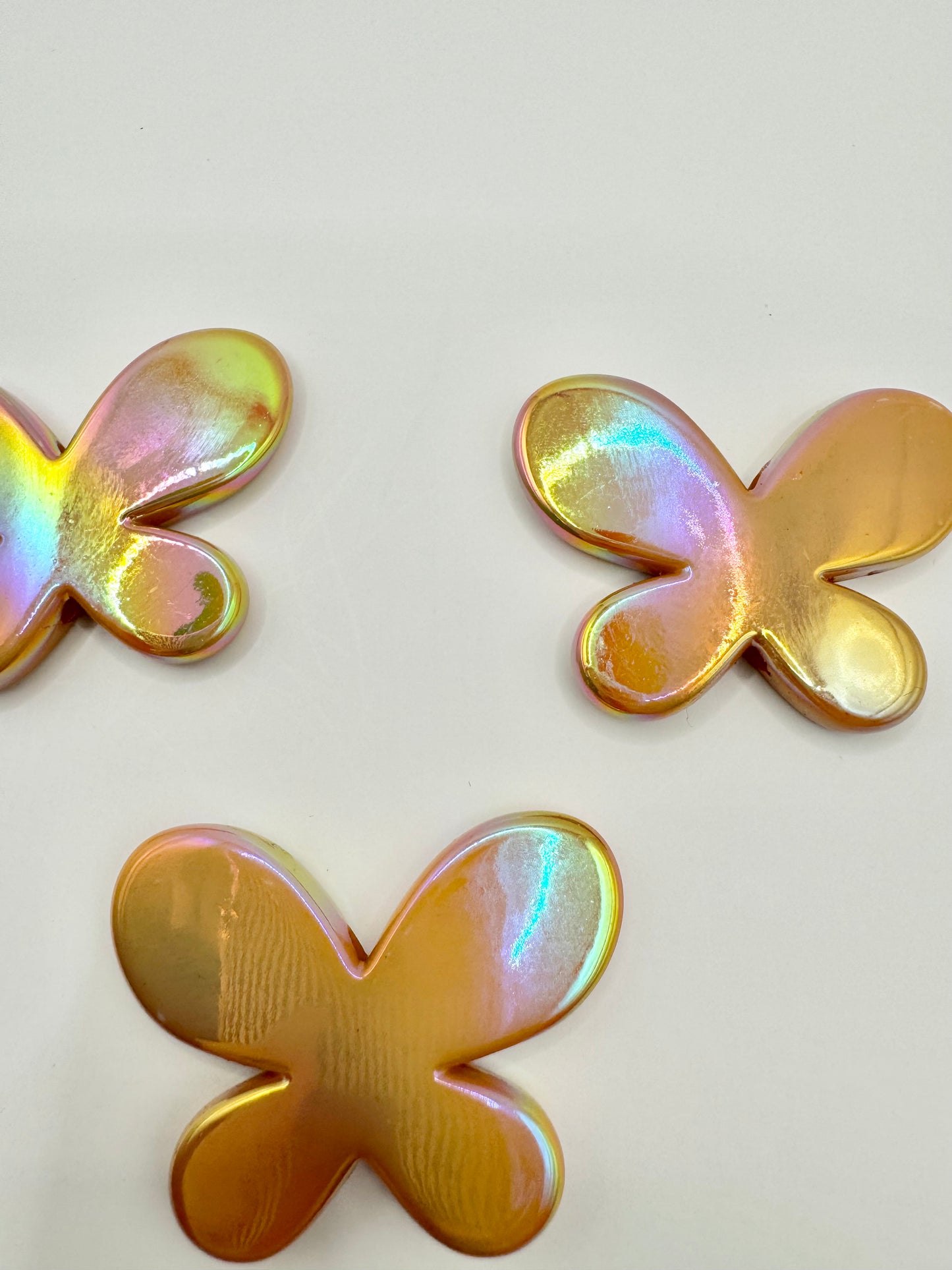 Flat Iridescent Brown Butterflies