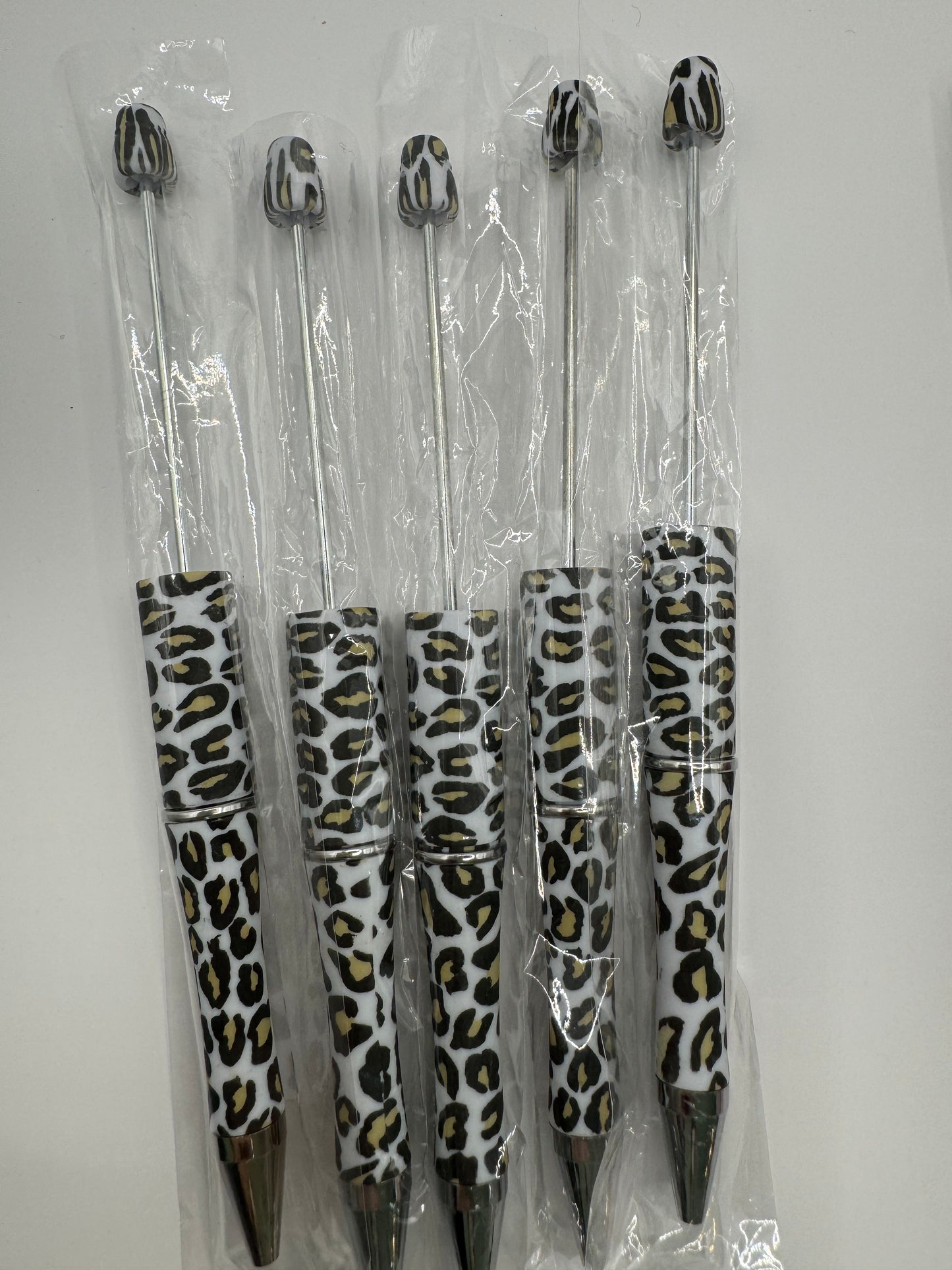Pack of 5 Small Animal Print DIY Pens