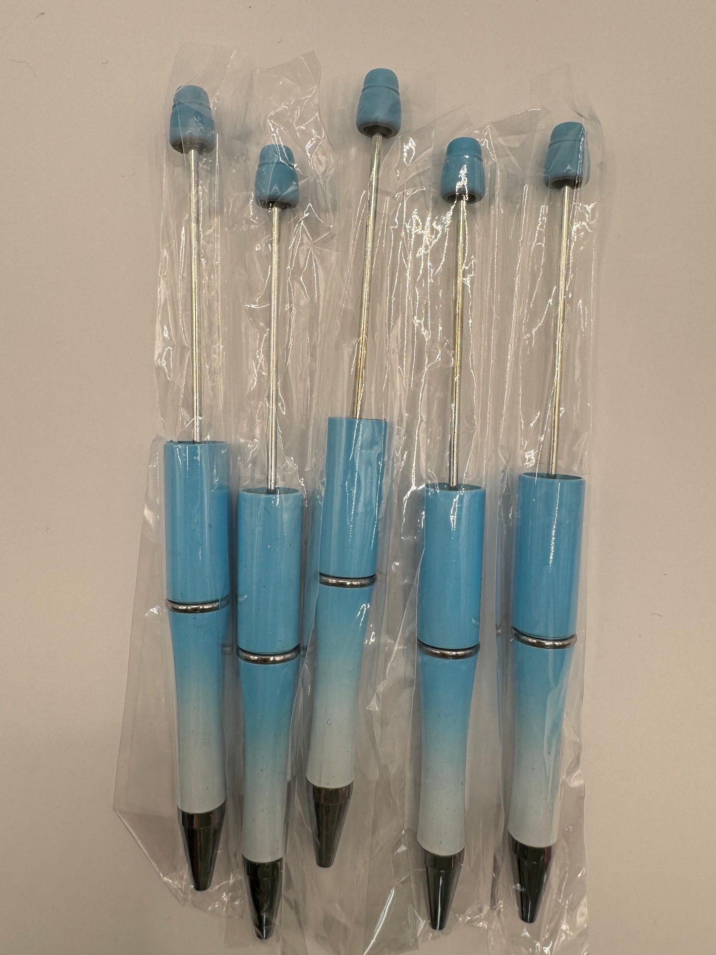 Pack of 5 Blue and White DIY Pens