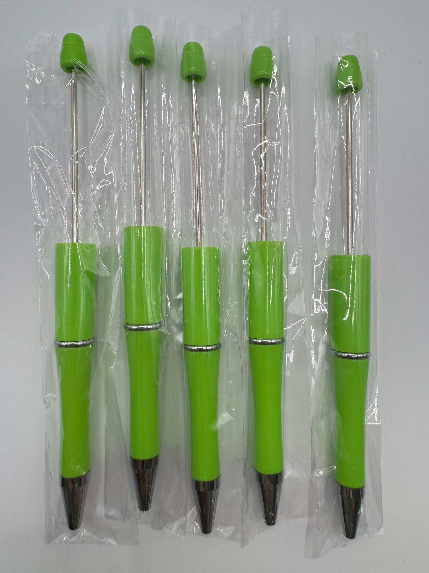 Pack of 5 Lime Green DIY Pens