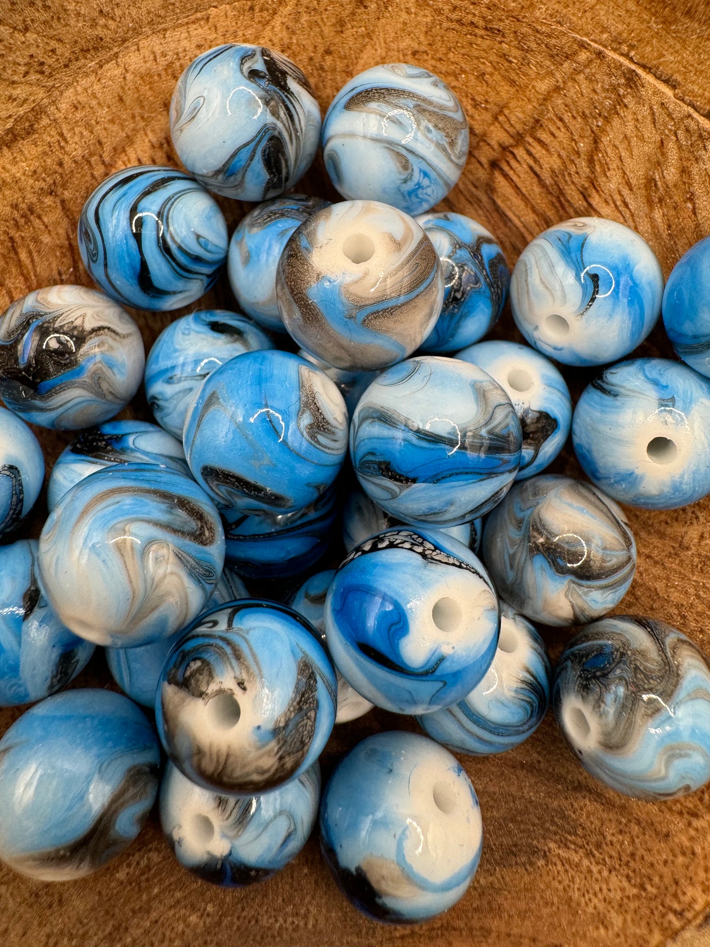 15mm Blue Marble