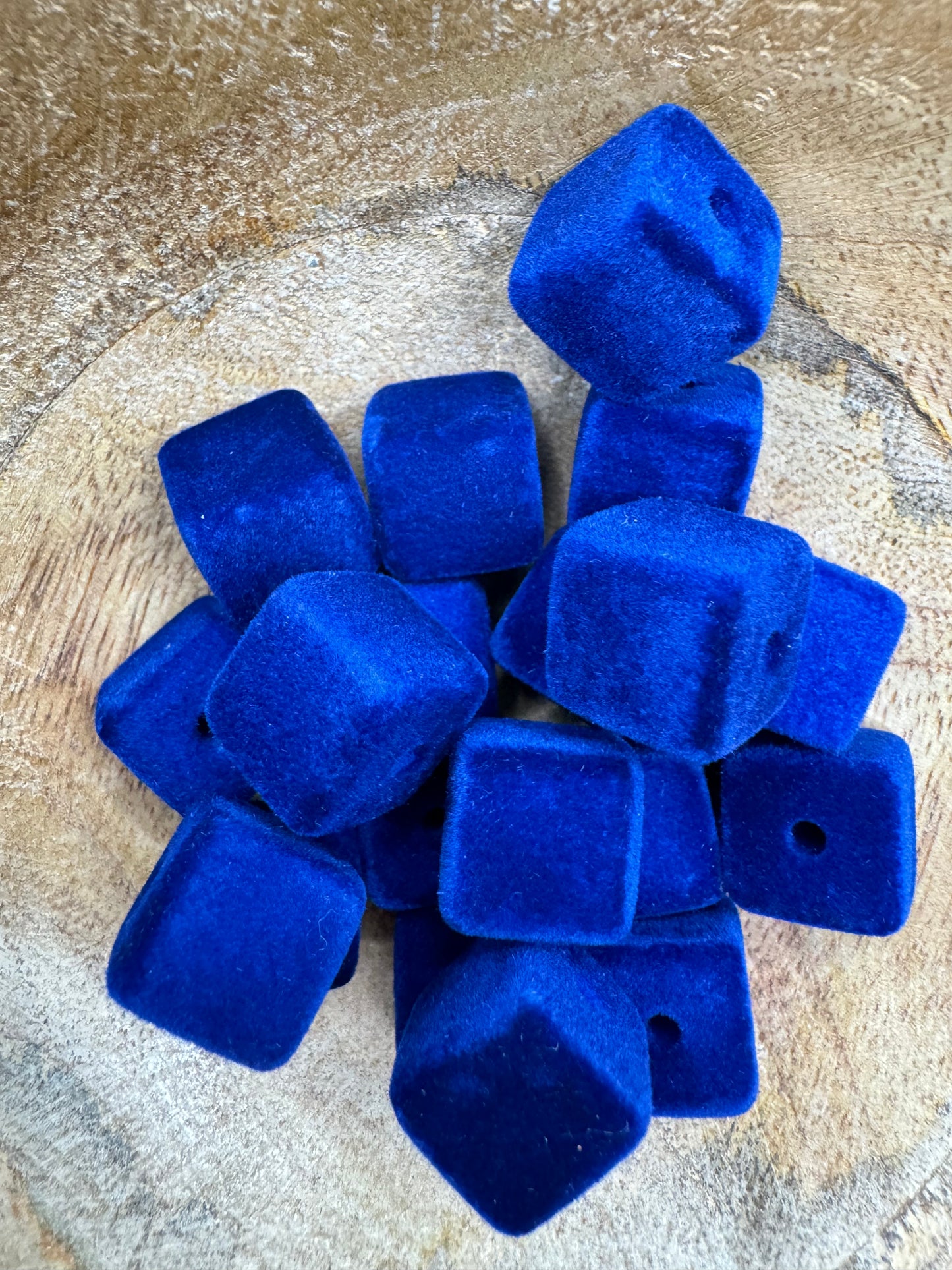 Blue Velvet Cube