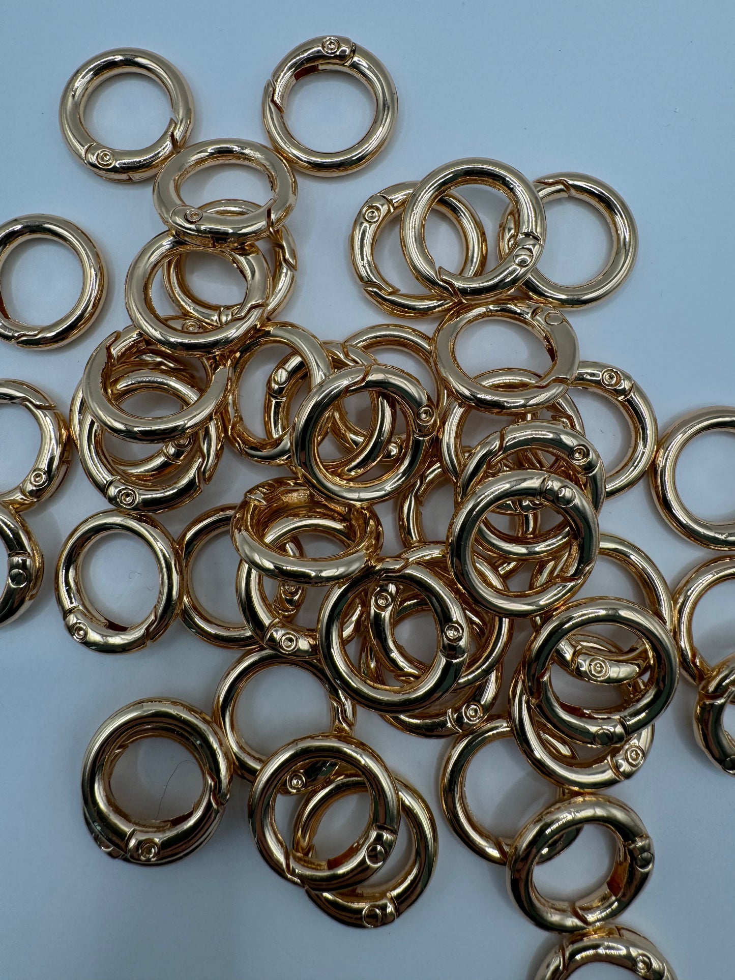 20MM Gold Metal Hinge Ring