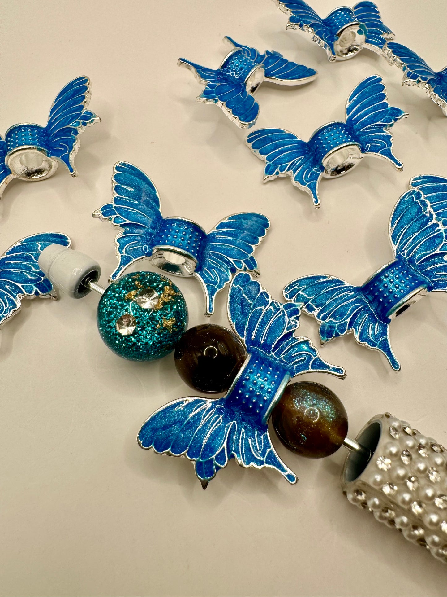 Blue Butterfly Spacer