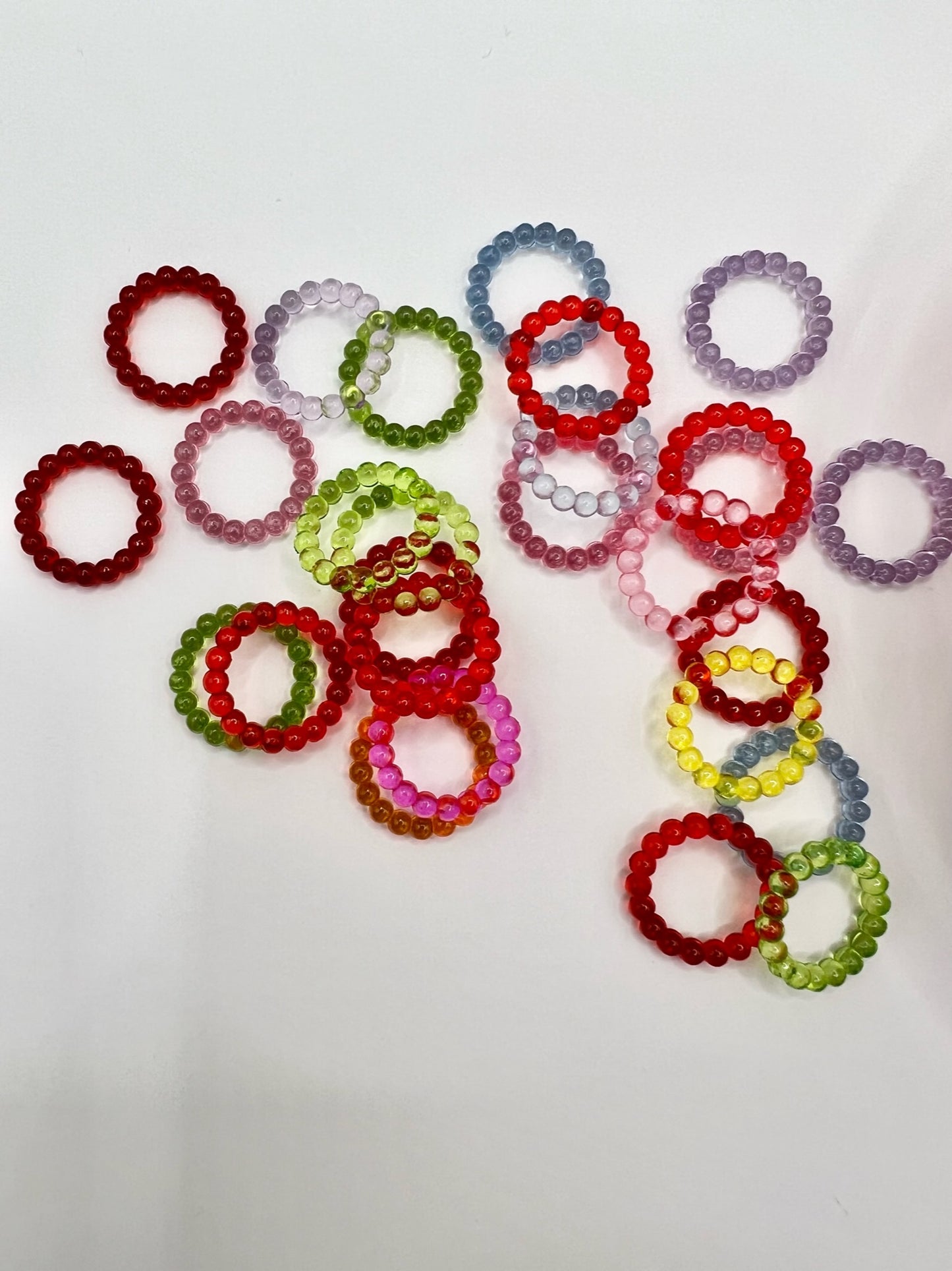 Mixed Color Round Spacers