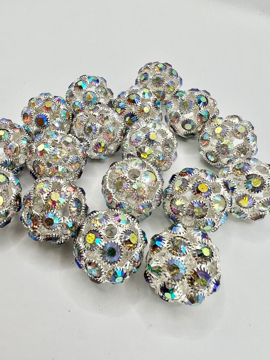 AB Large Rhinestone Bead
