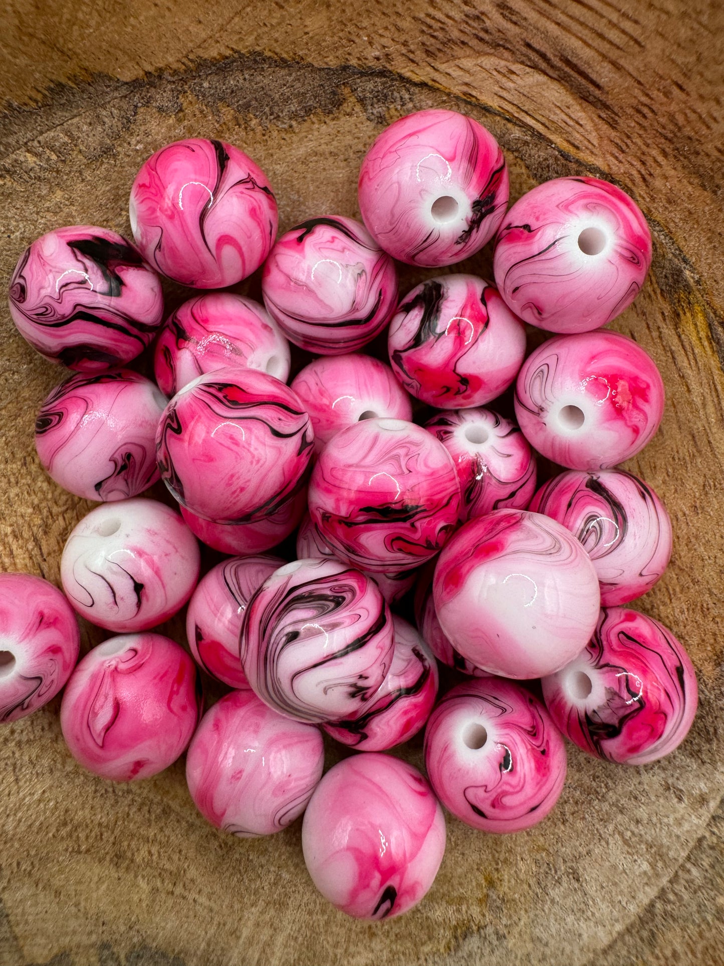 15mm Pink Marble