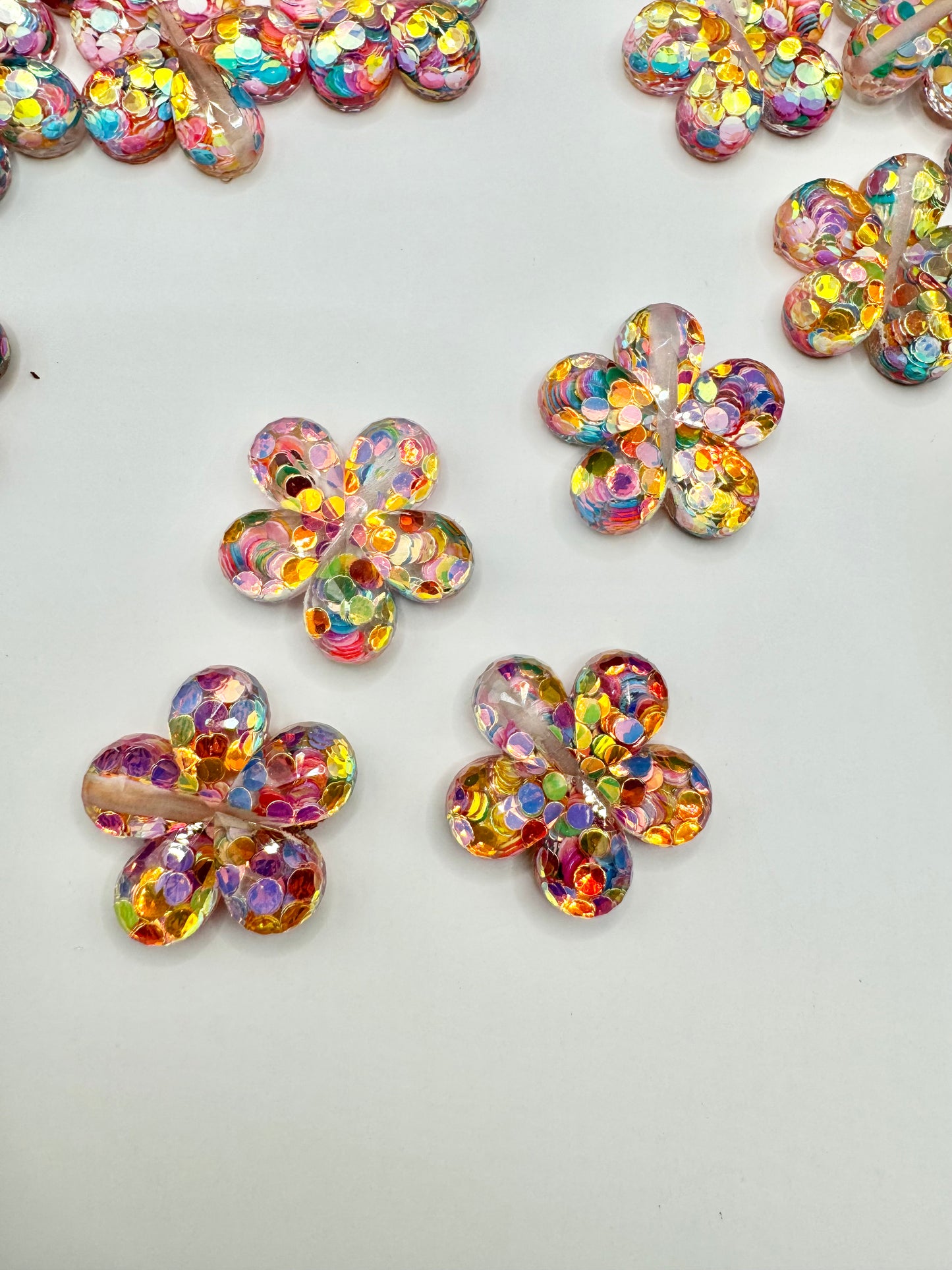 Confetti Flower Bead