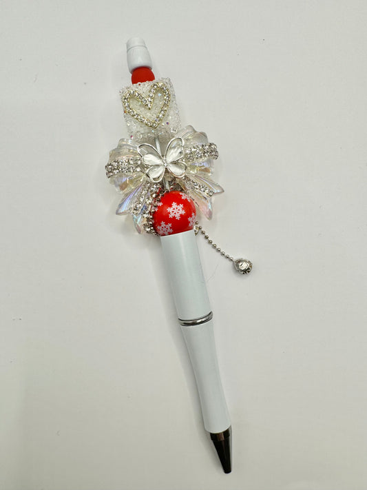 Christmas Bow Pen