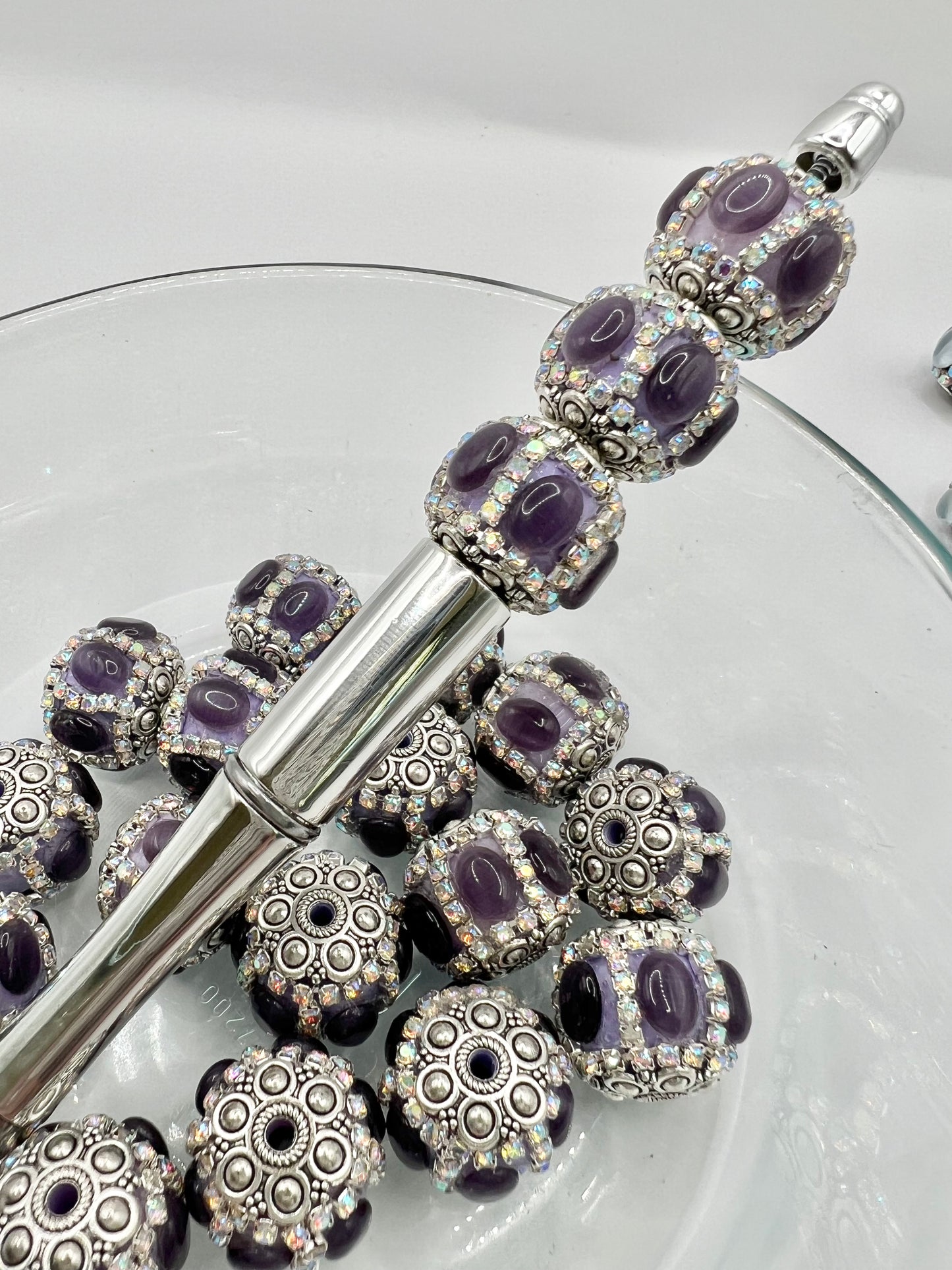 Purple Stone Bead