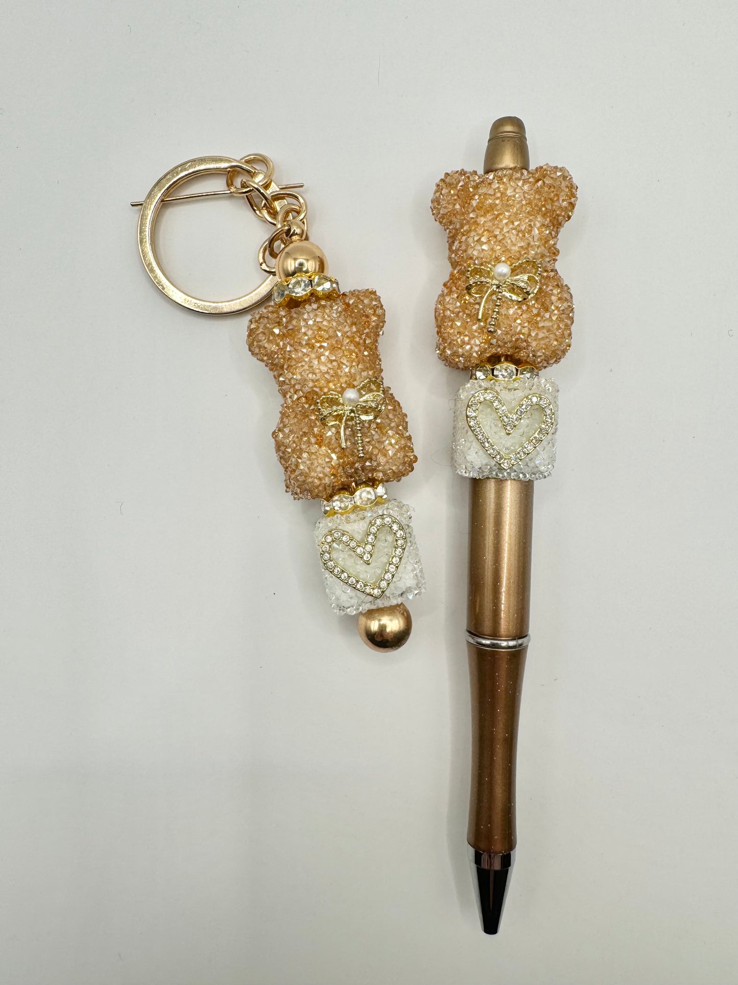 Sugar Bear Keychain/Pen Combo