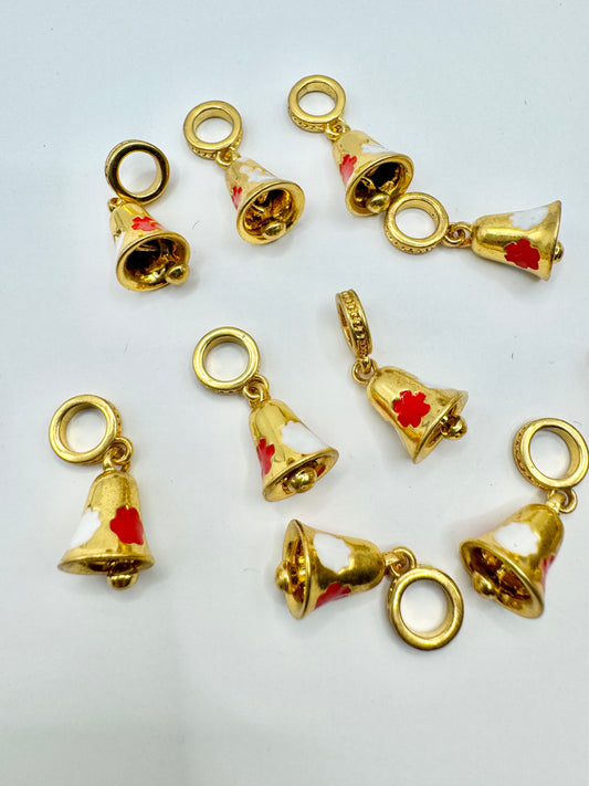 Gold Bell Charm