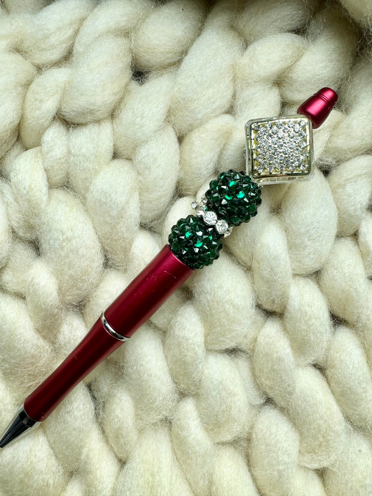 🌟Emerald Rhinestone Pen🌟