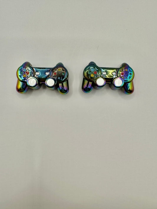 Black Game Remote Bead