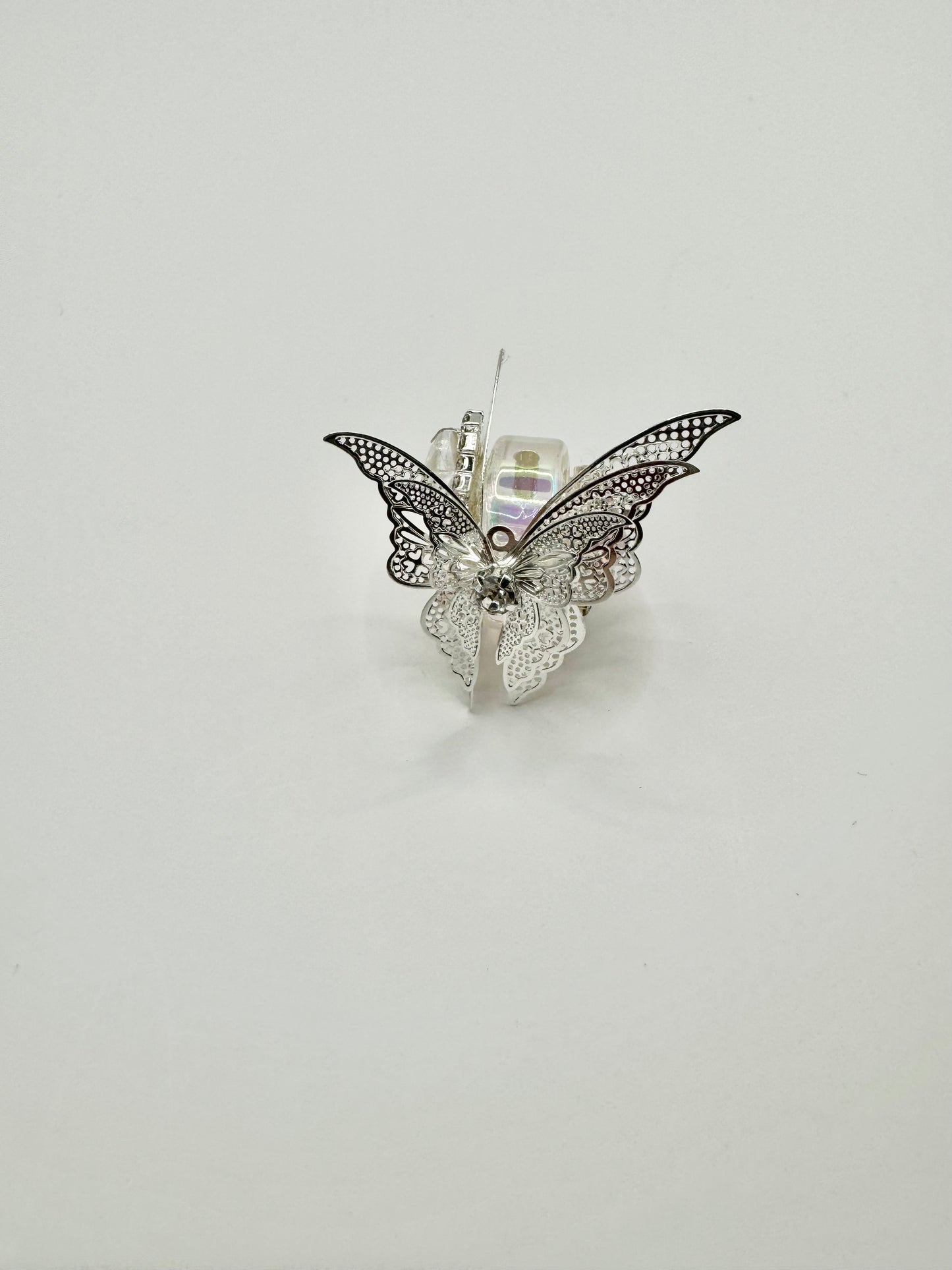 Pink and Blue Stone Butterfly