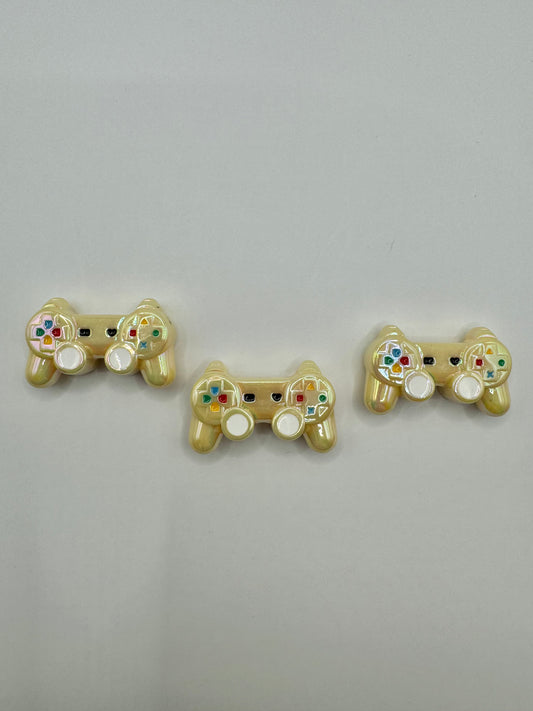 Yellow Game Remote Bead