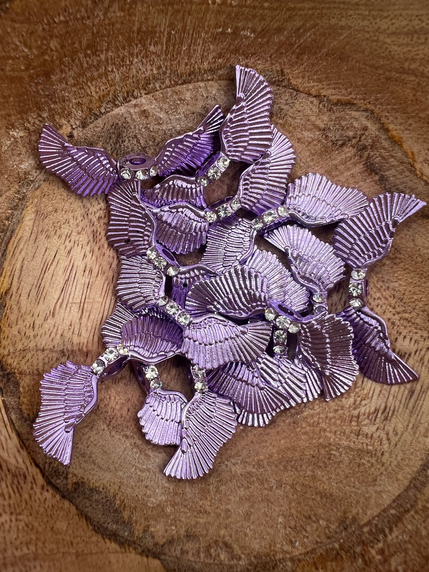 Purple Angel Wing Spacer