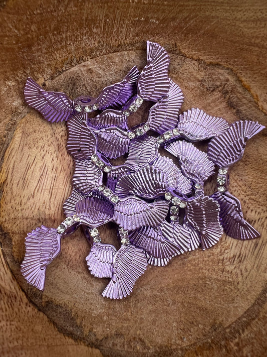 Purple Angel Wing Spacer