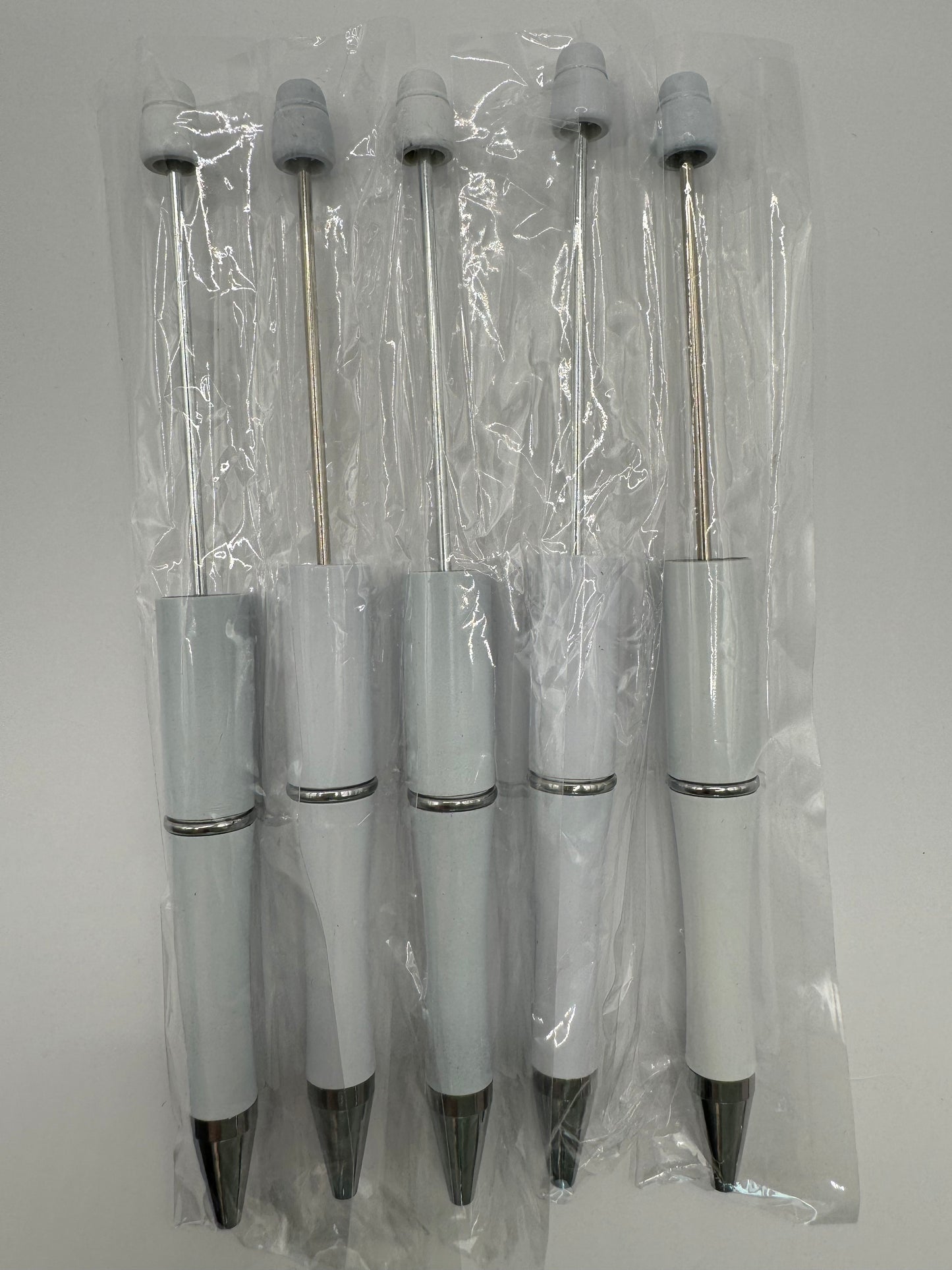 Pack of 5 White DIY Pens