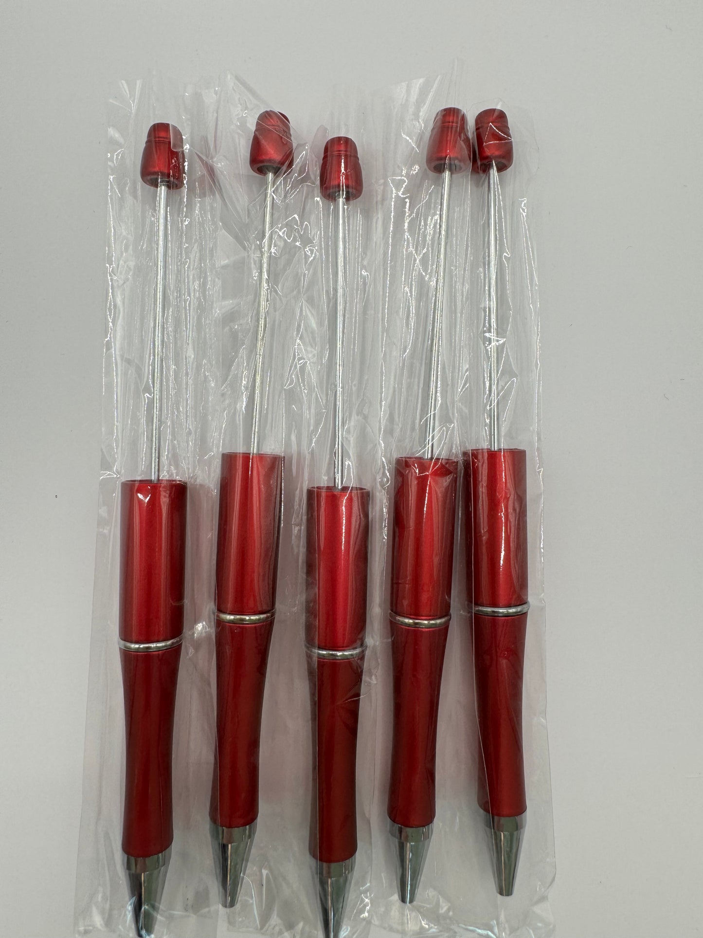 Pack of 5 Dark Red DIY Pens