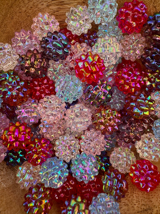 16mm Mix Luminous Beads