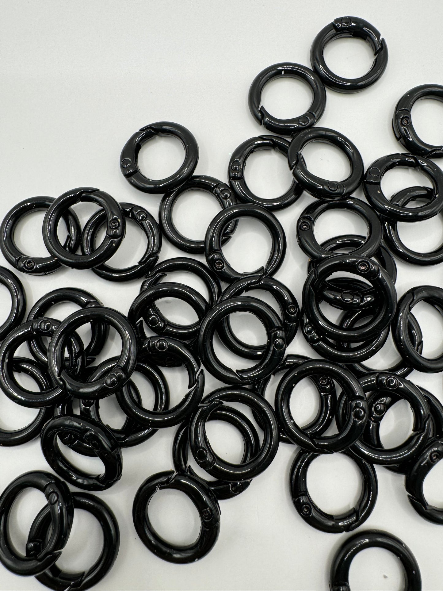 20MM Black Metal Hinge Ring