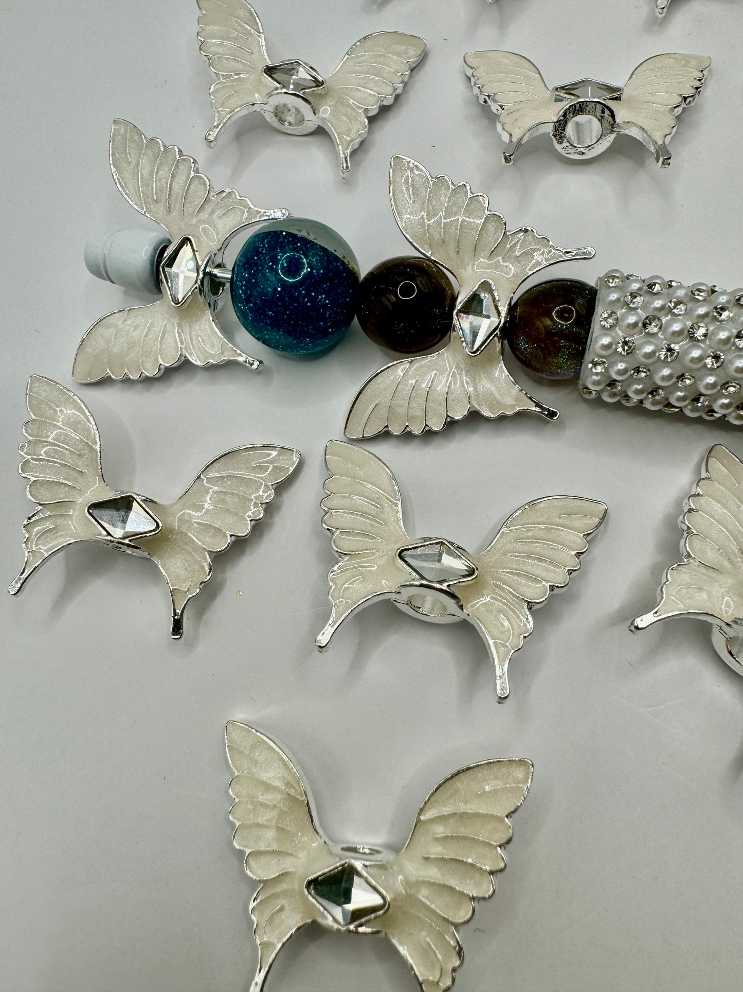 White Butterfly Spacer