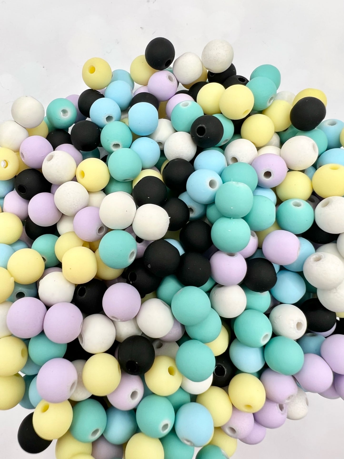 6mm Soft PVC Mixed Color Beads