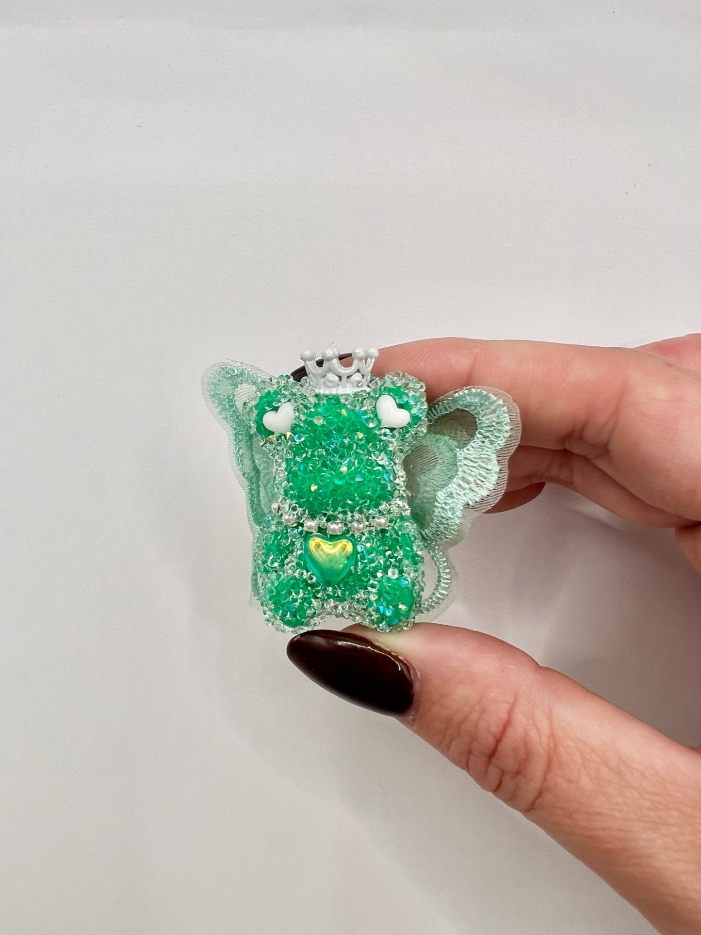 Green Sugar Bear Bead