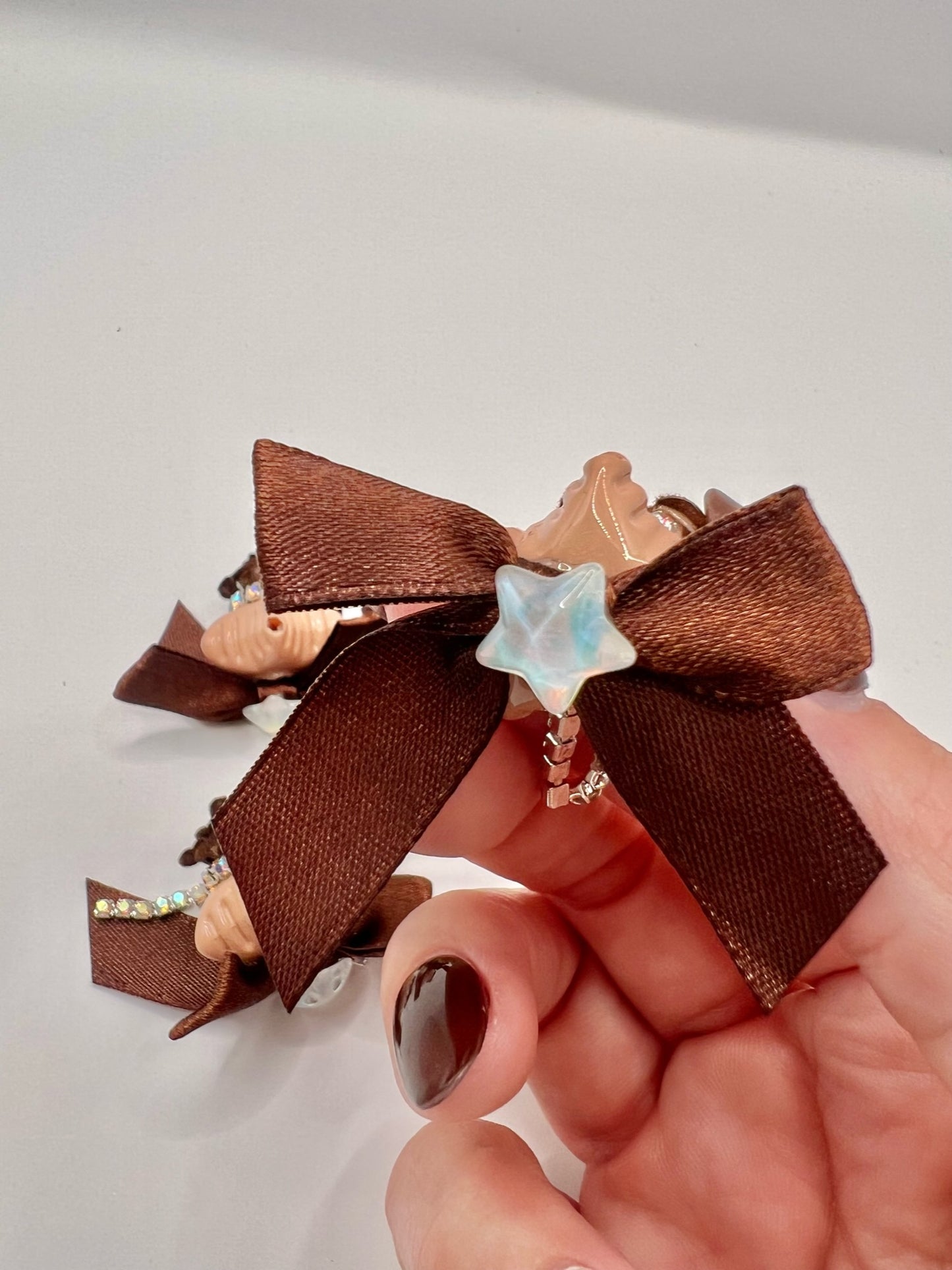 Brown Star with Bow