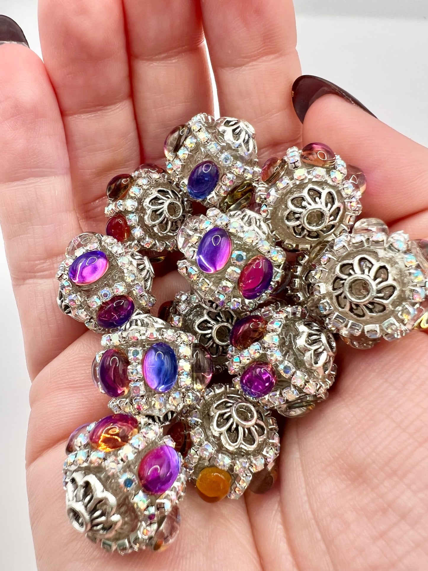 Color Changing Rhinestone Beads